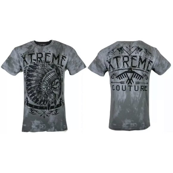 XTREME COUTURE by AFFLICTION Men's T-Shirt DESERT RAMBLER Biker MMA S-5XL - Picture 9 of 10